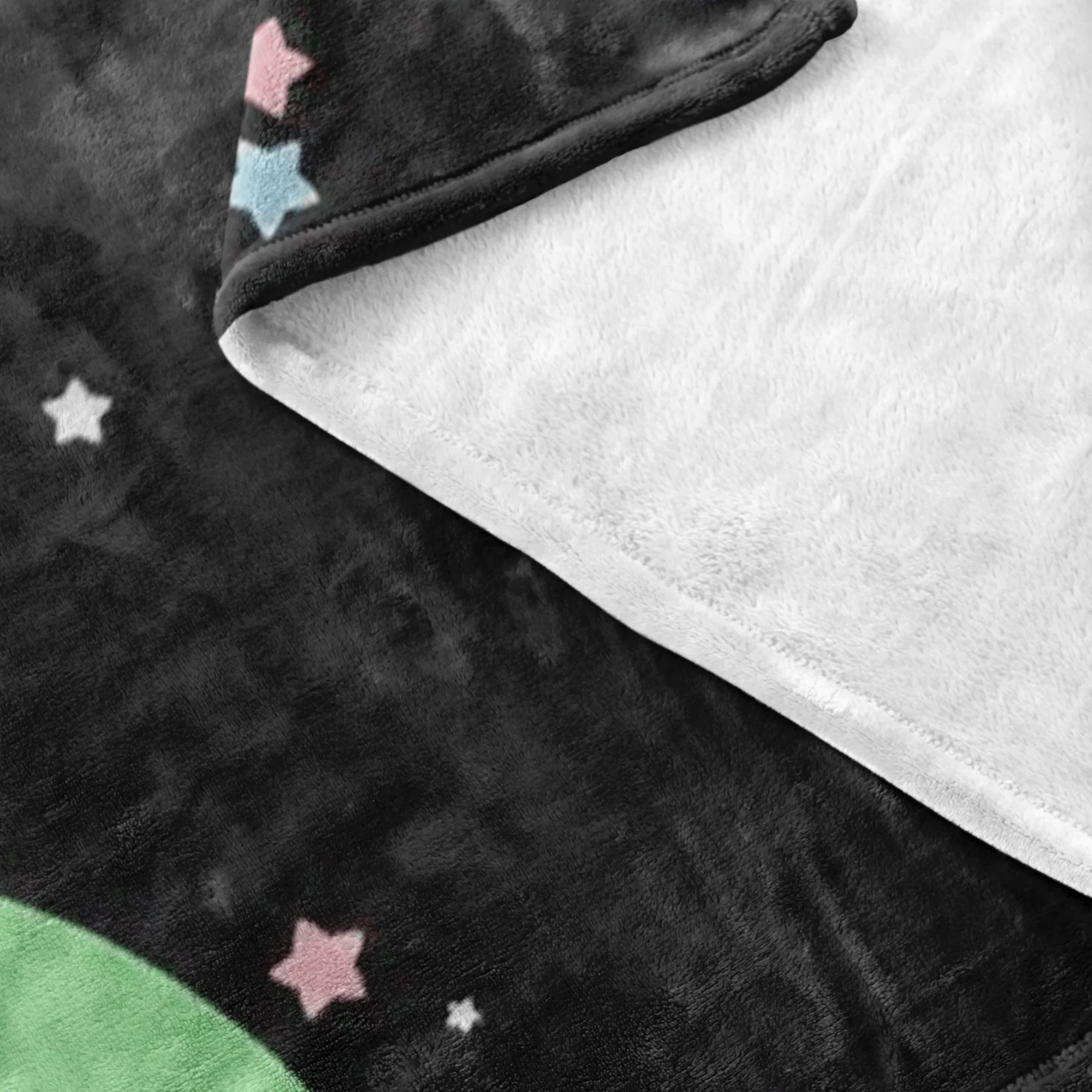 Galactic Fleece Baby Blanket - Image 3